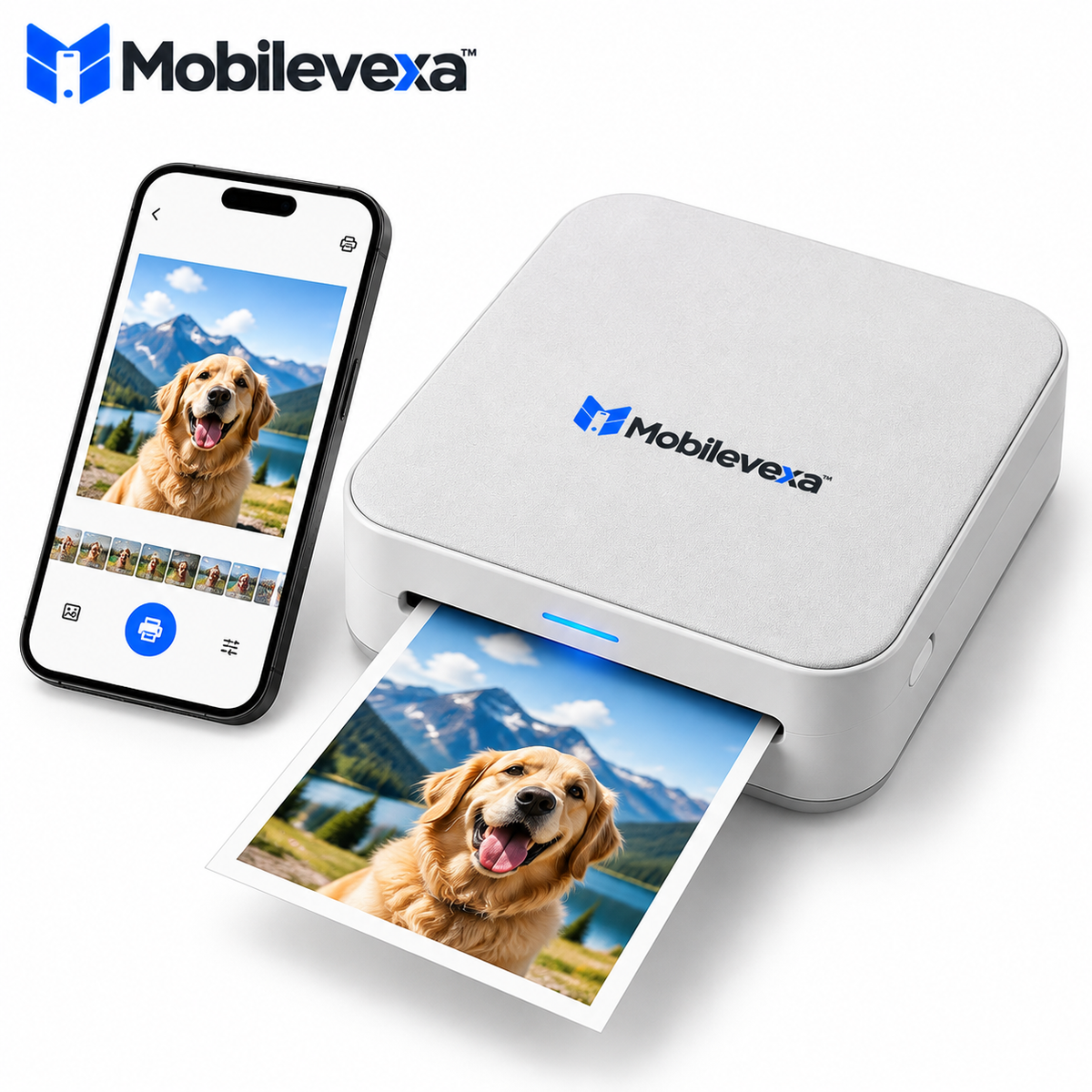 Mobilevexa™ Smartphone Photo Printer