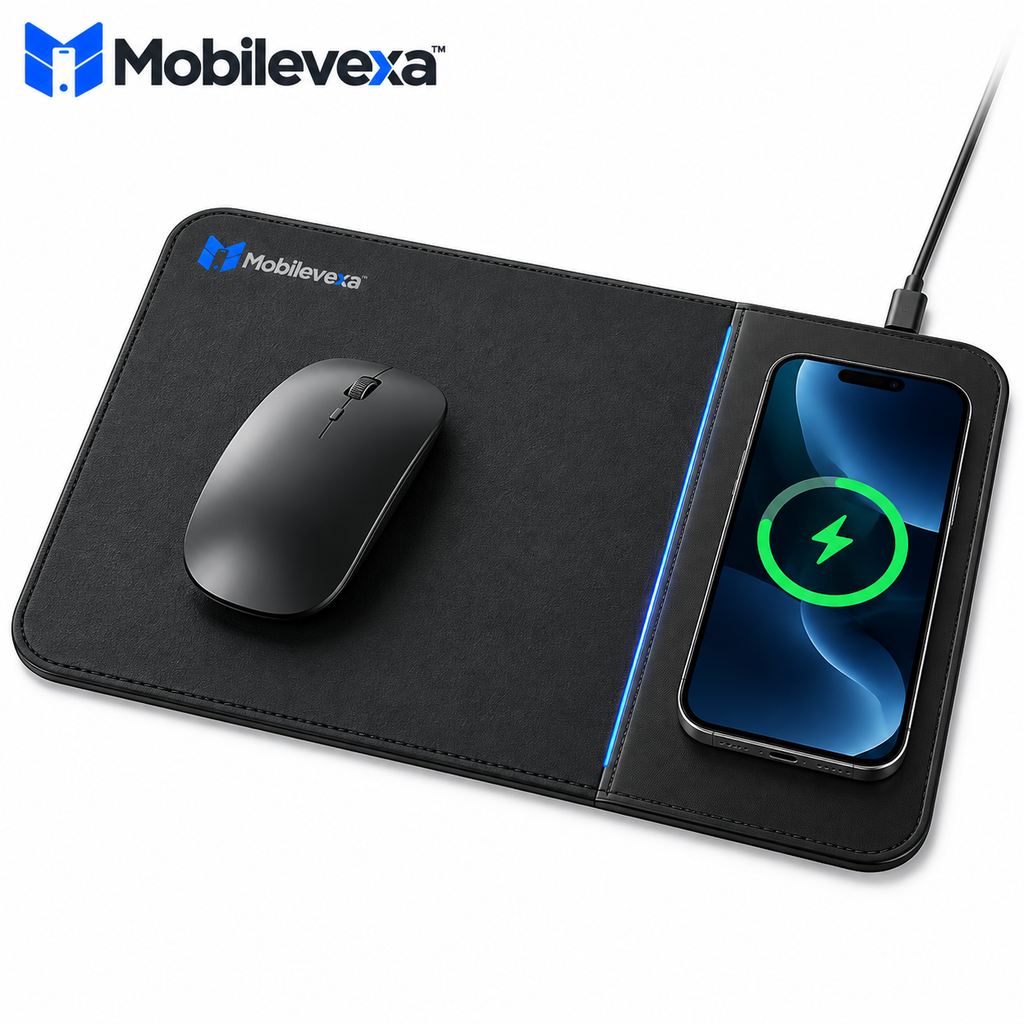 Mobilevexa™ Wireless Charging Mouse Pad