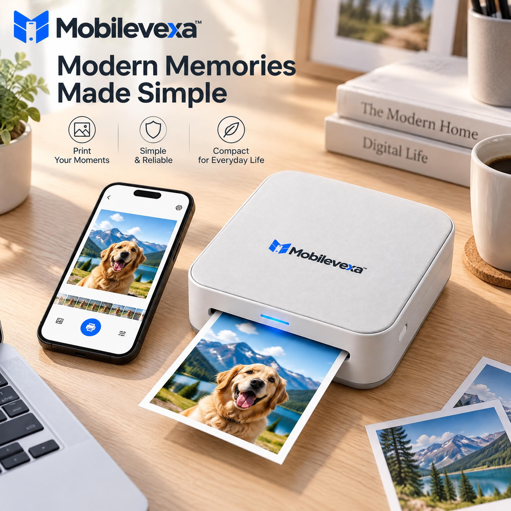 Mobilevexa™ Smartphone Photo Printer