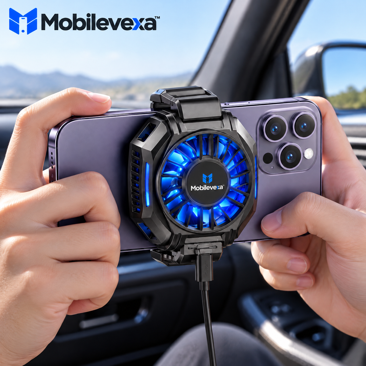 Mobilevexa™ Smartphone Cooler