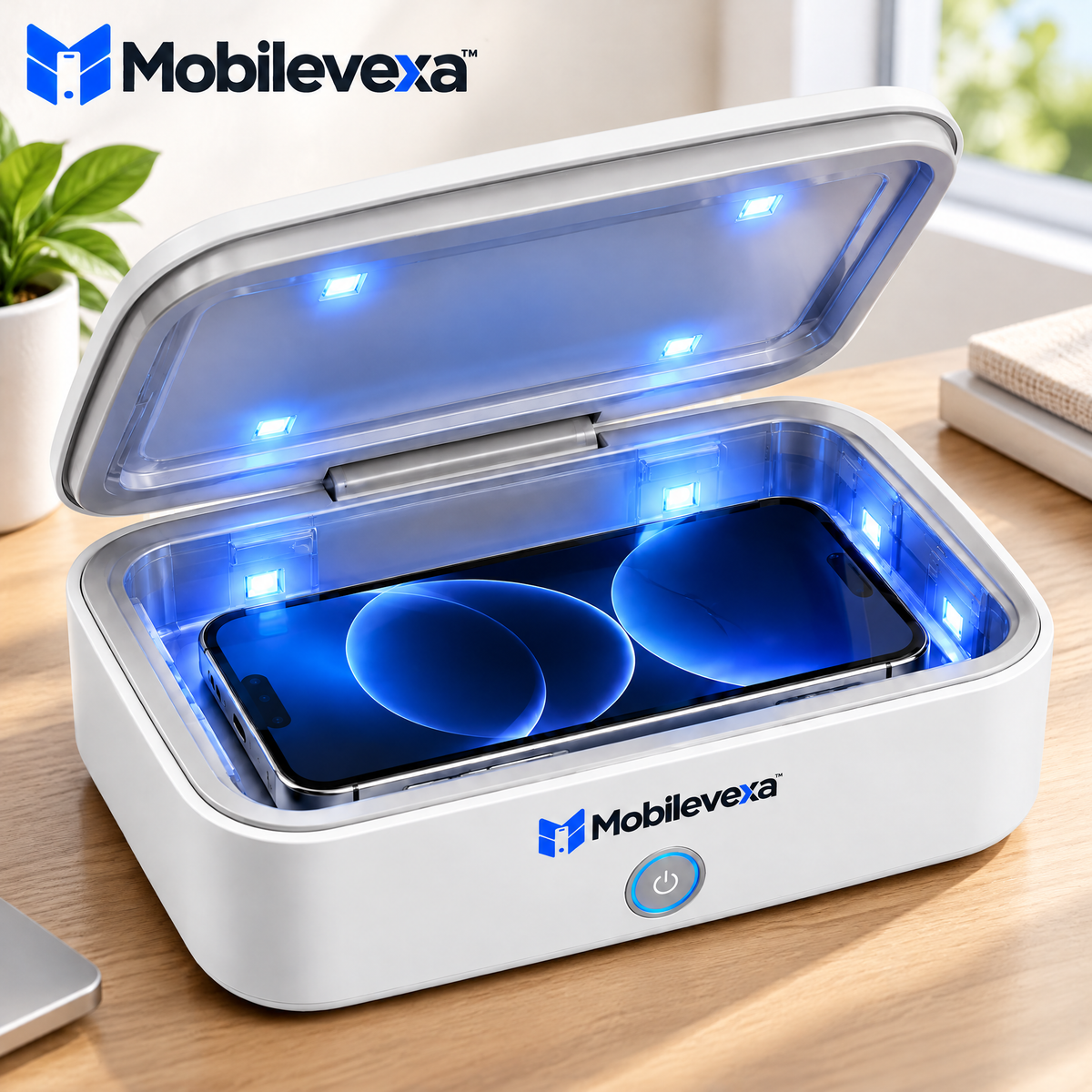 Mobilevexa™ Phone Cleaning & Sanitizing Box