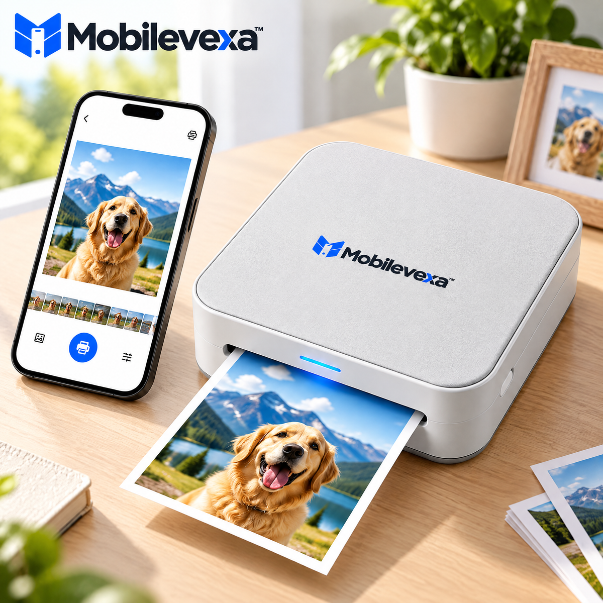 Mobilevexa™ Smartphone Photo Printer