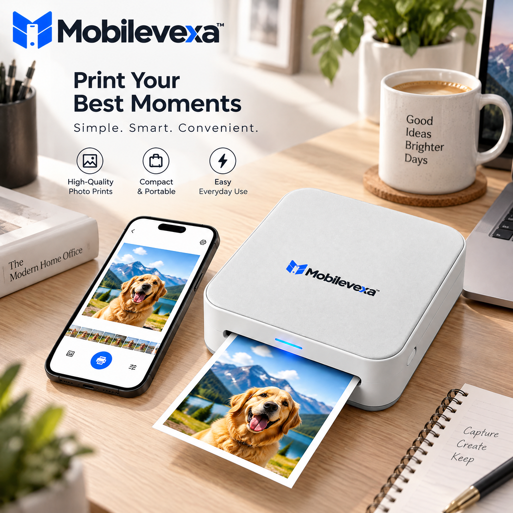 Mobilevexa™ Smartphone Photo Printer